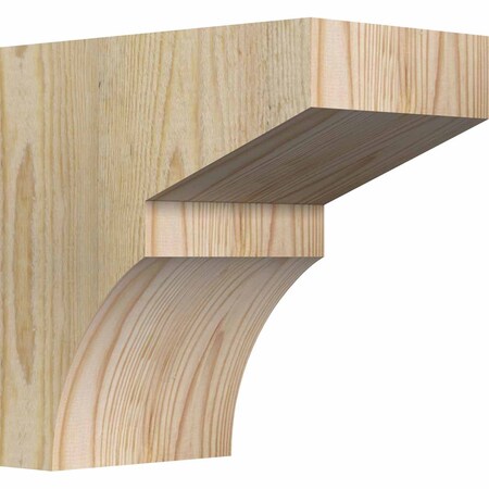 Ekena Millwork Monterey Rough Sawn Corbel, Douglas Fir, 6"W x 10"D x 10"H COR06X10X10MON00RDF